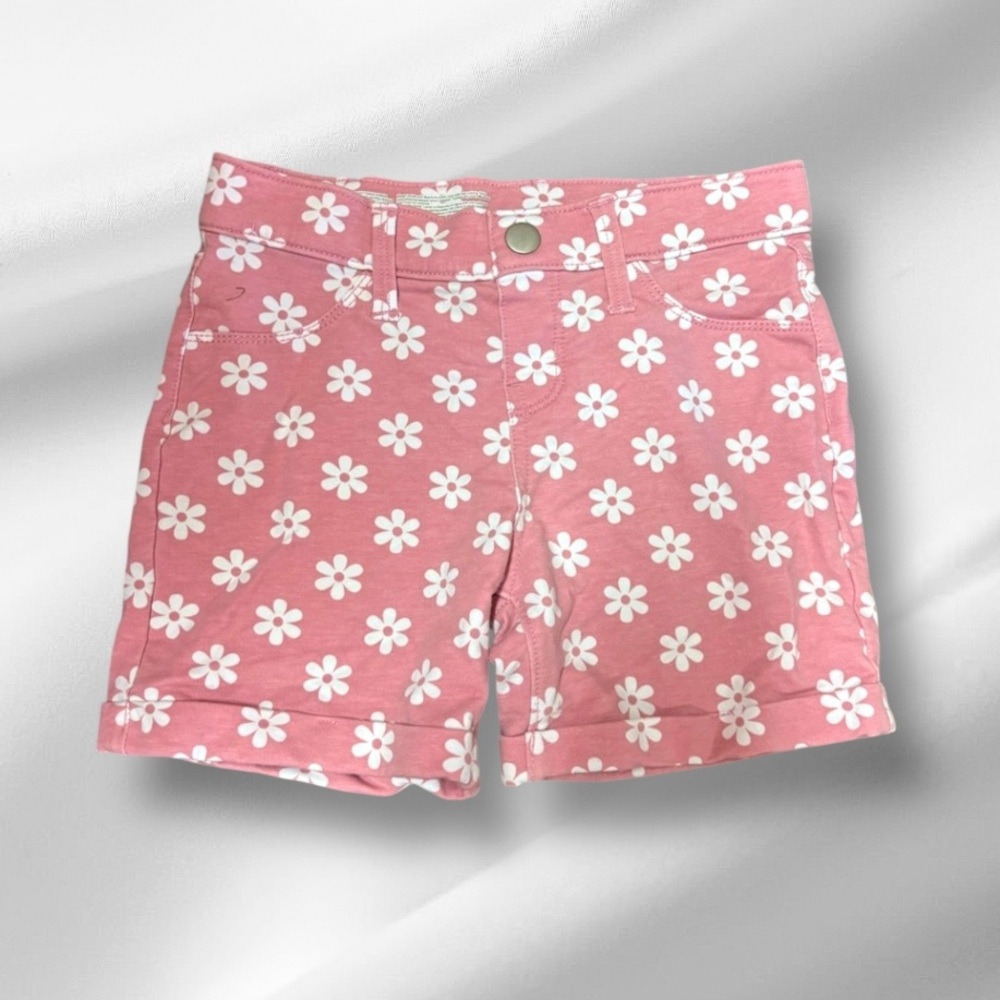 Wonder Nation Girl's Print French Terry Shorts